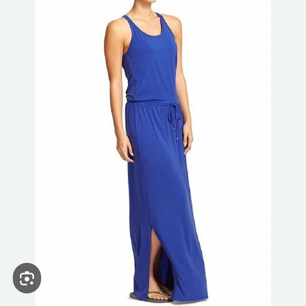 Athleta maxi dress with built in bra
